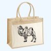 Cotton Pocket Jute Shopper Thumbnail