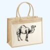 Cotton Pocket Jute Shopper Thumbnail