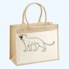 Cotton Pocket Jute Shopper Thumbnail