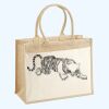 Cotton Pocket Jute Shopper Thumbnail