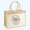Cotton Pocket Jute Shopper Thumbnail