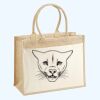 Cotton Pocket Jute Shopper Thumbnail