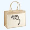 Cotton Pocket Jute Shopper Thumbnail