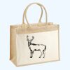 Cotton Pocket Jute Shopper Thumbnail