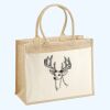 Cotton Pocket Jute Shopper Thumbnail