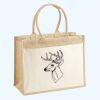 Cotton Pocket Jute Shopper Thumbnail