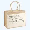 Cotton Pocket Jute Shopper Thumbnail