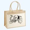 Cotton Pocket Jute Shopper Thumbnail