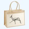 Cotton Pocket Jute Shopper Thumbnail