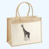 Cotton Pocket Jute Shopper Thumbnail