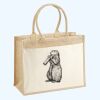 Cotton Pocket Jute Shopper Thumbnail