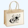 Cotton Pocket Jute Shopper Thumbnail