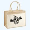 Cotton Pocket Jute Shopper Thumbnail