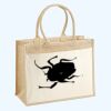 Cotton Pocket Jute Shopper Thumbnail