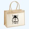 Cotton Pocket Jute Shopper Thumbnail