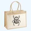 Cotton Pocket Jute Shopper Thumbnail