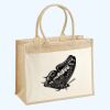 Cotton Pocket Jute Shopper Thumbnail