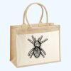 Cotton Pocket Jute Shopper Thumbnail
