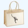 Cotton Pocket Jute Shopper Thumbnail