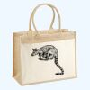 Cotton Pocket Jute Shopper Thumbnail