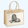 Cotton Pocket Jute Shopper Thumbnail