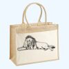 Cotton Pocket Jute Shopper Thumbnail