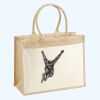 Cotton Pocket Jute Shopper Thumbnail
