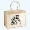 Cotton Pocket Jute Shopper Thumbnail