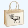 Cotton Pocket Jute Shopper Thumbnail