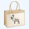 Cotton Pocket Jute Shopper Thumbnail