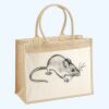 Cotton Pocket Jute Shopper Thumbnail