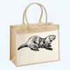 Cotton Pocket Jute Shopper Thumbnail