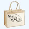 Cotton Pocket Jute Shopper Thumbnail