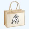 Cotton Pocket Jute Shopper Thumbnail