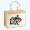 Cotton Pocket Jute Shopper Thumbnail