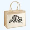 Cotton Pocket Jute Shopper Thumbnail
