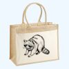 Cotton Pocket Jute Shopper Thumbnail