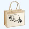 Cotton Pocket Jute Shopper Thumbnail