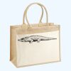 Cotton Pocket Jute Shopper Thumbnail