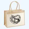 Cotton Pocket Jute Shopper Thumbnail