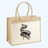 Cotton Pocket Jute Shopper Thumbnail