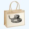 Cotton Pocket Jute Shopper Thumbnail