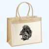 Cotton Pocket Jute Shopper Thumbnail