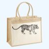 Cotton Pocket Jute Shopper Thumbnail