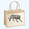 Cotton Pocket Jute Shopper Thumbnail