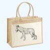 Cotton Pocket Jute Shopper Thumbnail