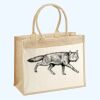 Cotton Pocket Jute Shopper Thumbnail