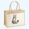 Cotton Pocket Jute Shopper Thumbnail