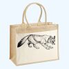 Cotton Pocket Jute Shopper Thumbnail