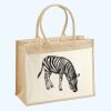 Cotton Pocket Jute Shopper Thumbnail